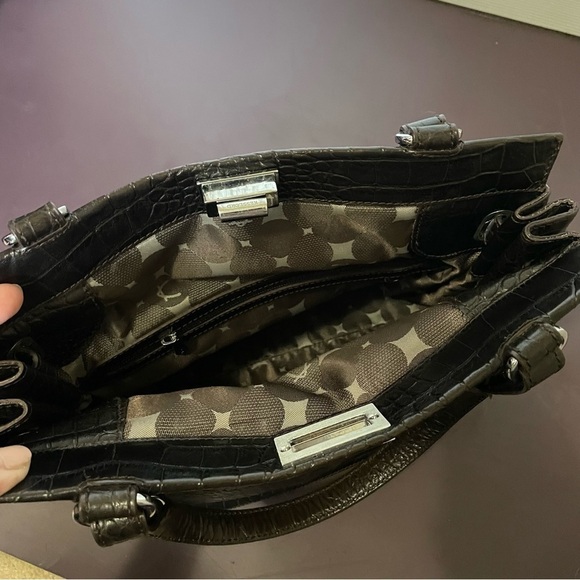 Kesslord Paris Brown Leather Classic Bag Purse - Picture 6 of 7